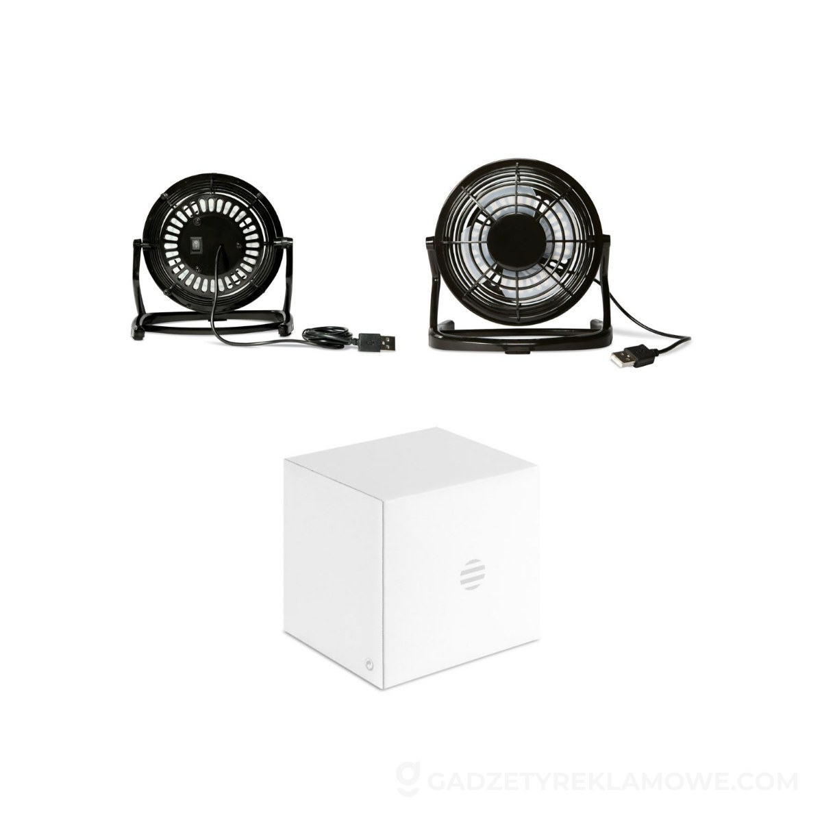 Wiatraczek USB Airy - czarny