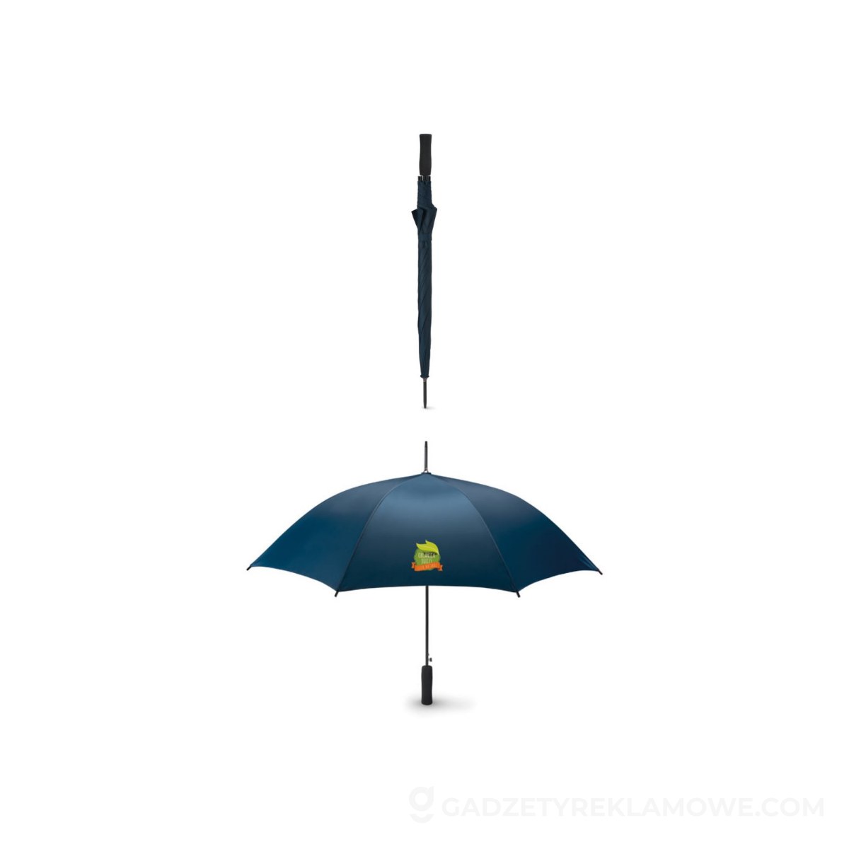 Parasol, automatyczny SMALL SWANSEA - niebieski