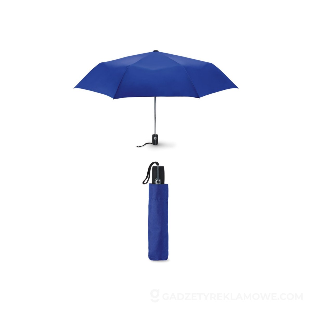 Gadżety reklamowe Częstochowa 3 Parasol automatyczny lux na si GENTLEMEN - niebieski