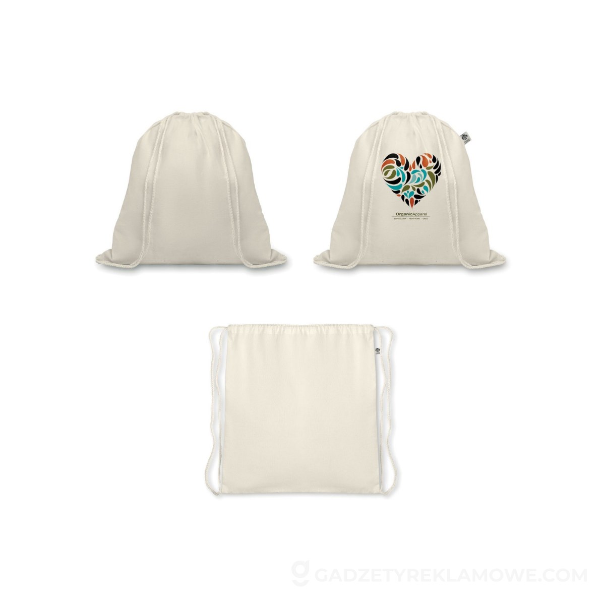 MO8974-13-wariantu-watermark Organiczny worek ze sznurkiem ORGANIC HUNDRED - beżowy