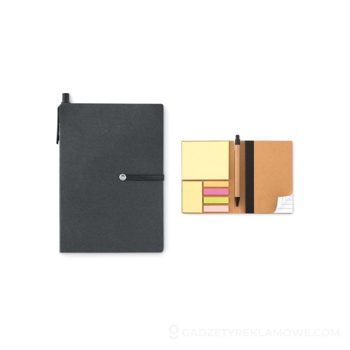 MO9213-03-wariantu-watermark Notes z recyklingu Reconote - czarny