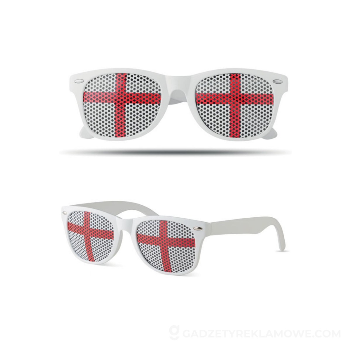 Okulary przeciwsłoneczne FLAG FUN - ecru