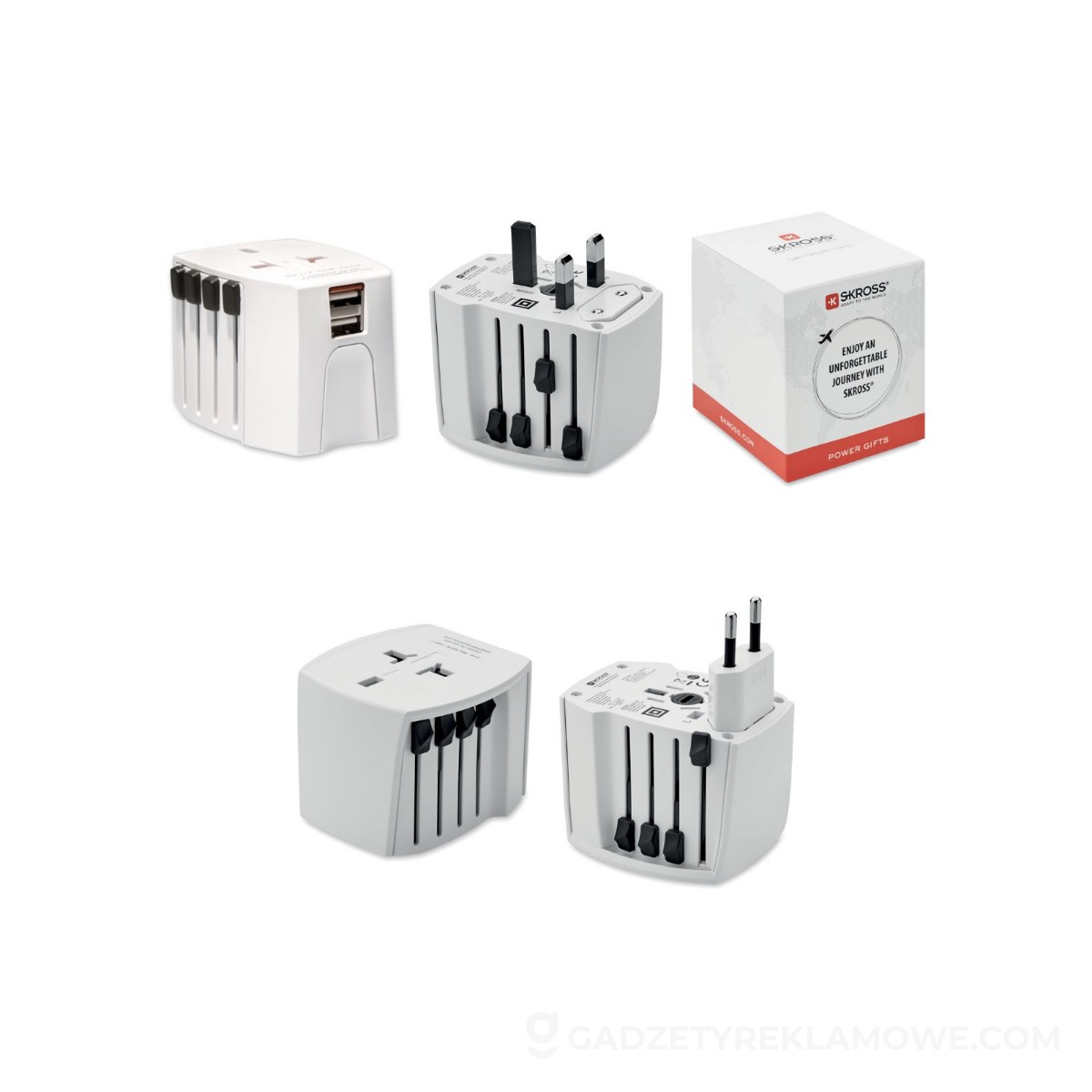 MUV USB. 2-pole MUV USB - biała