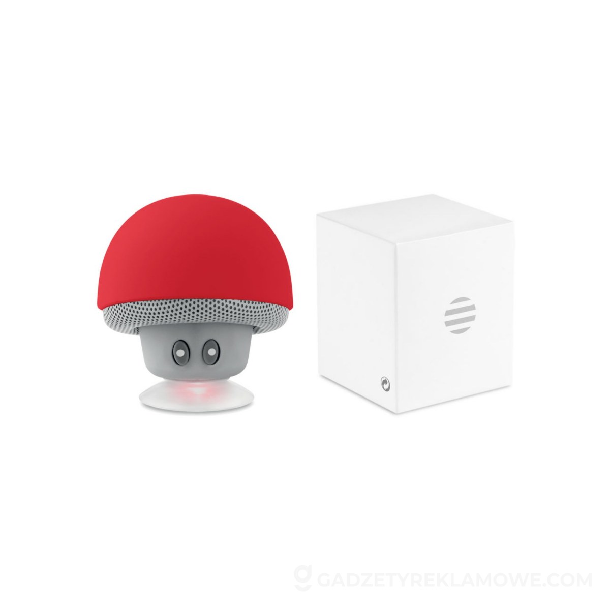 Głośnik bezprzewodowy Mushroom - czerwony