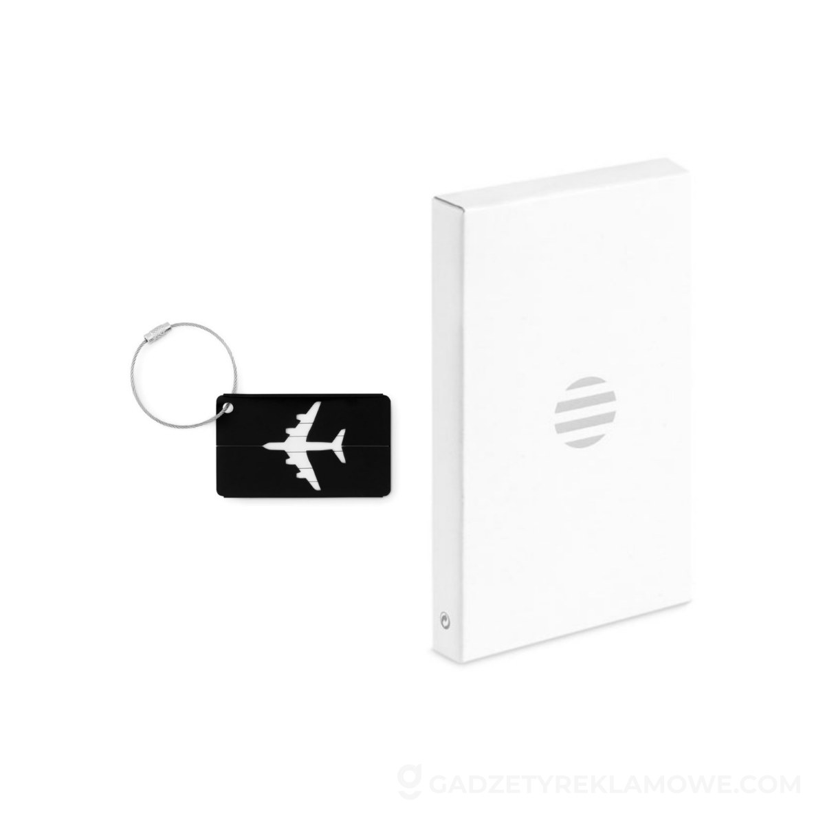 Zawieszka na bagaż FLY TAG - czarna