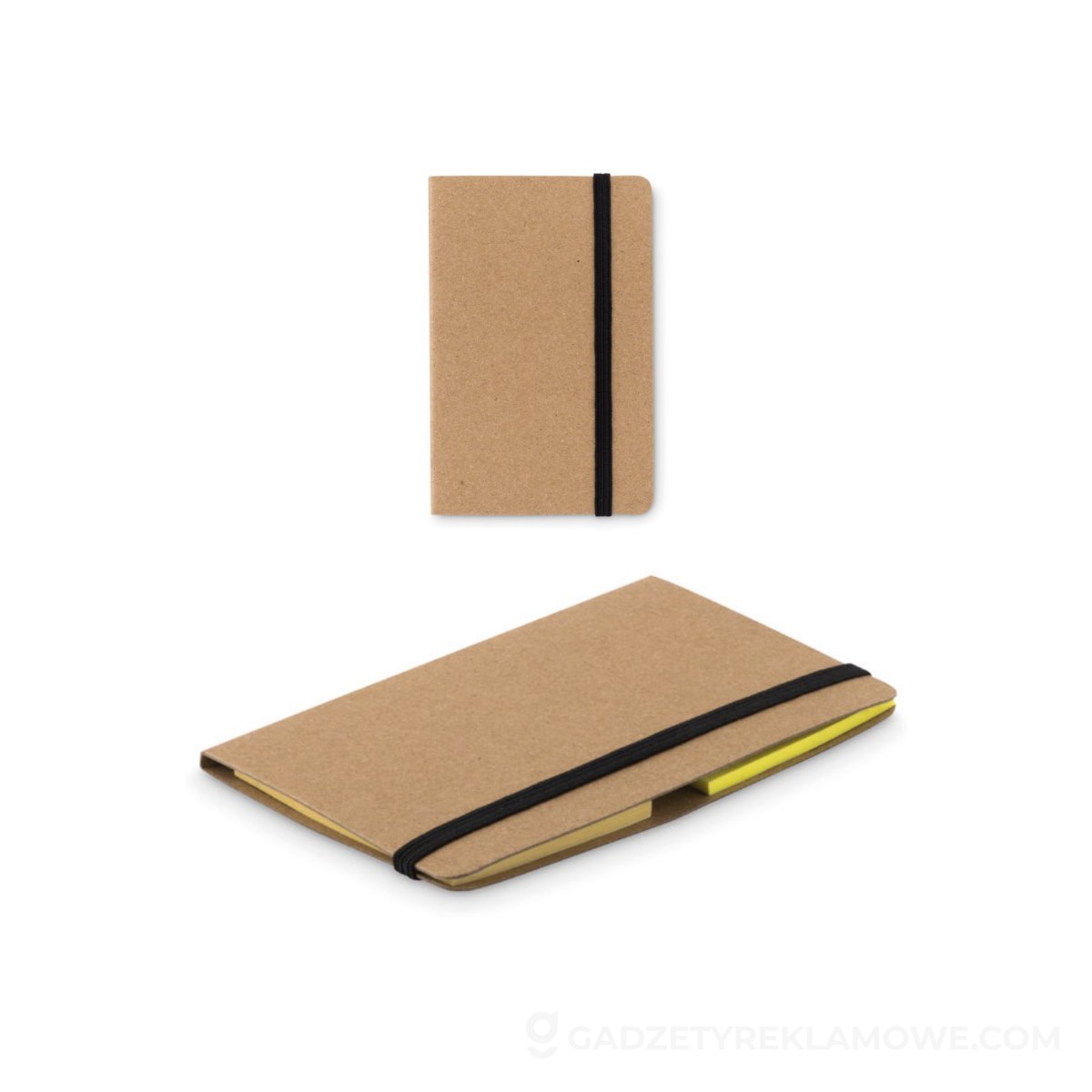 Zestaw karteczek memo FOLDNOTE - beżowy