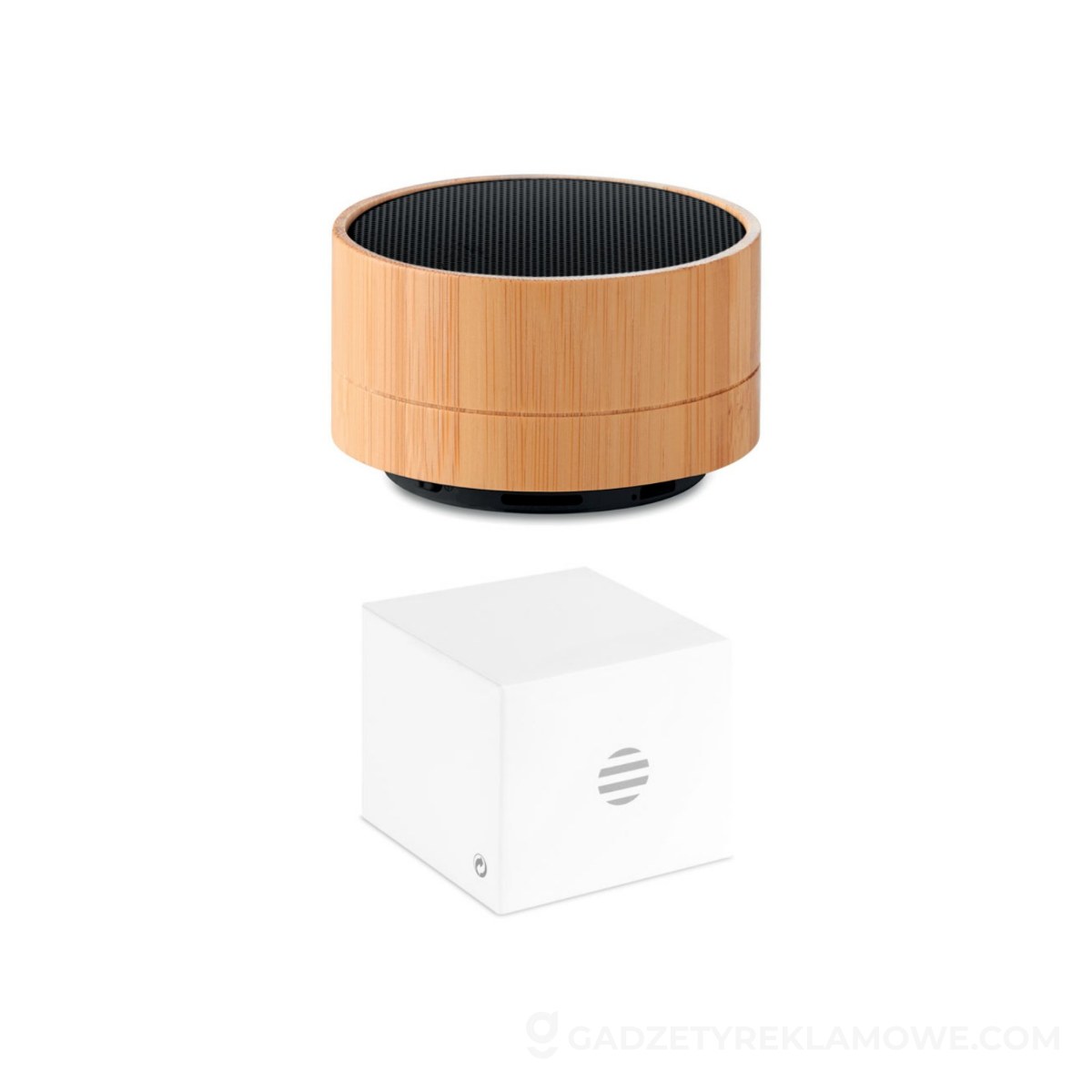 Gadżety reklamowe Czerwionka-Leszczyny 3 Głośnik bambusowy SOUND BAMBOO - czarny