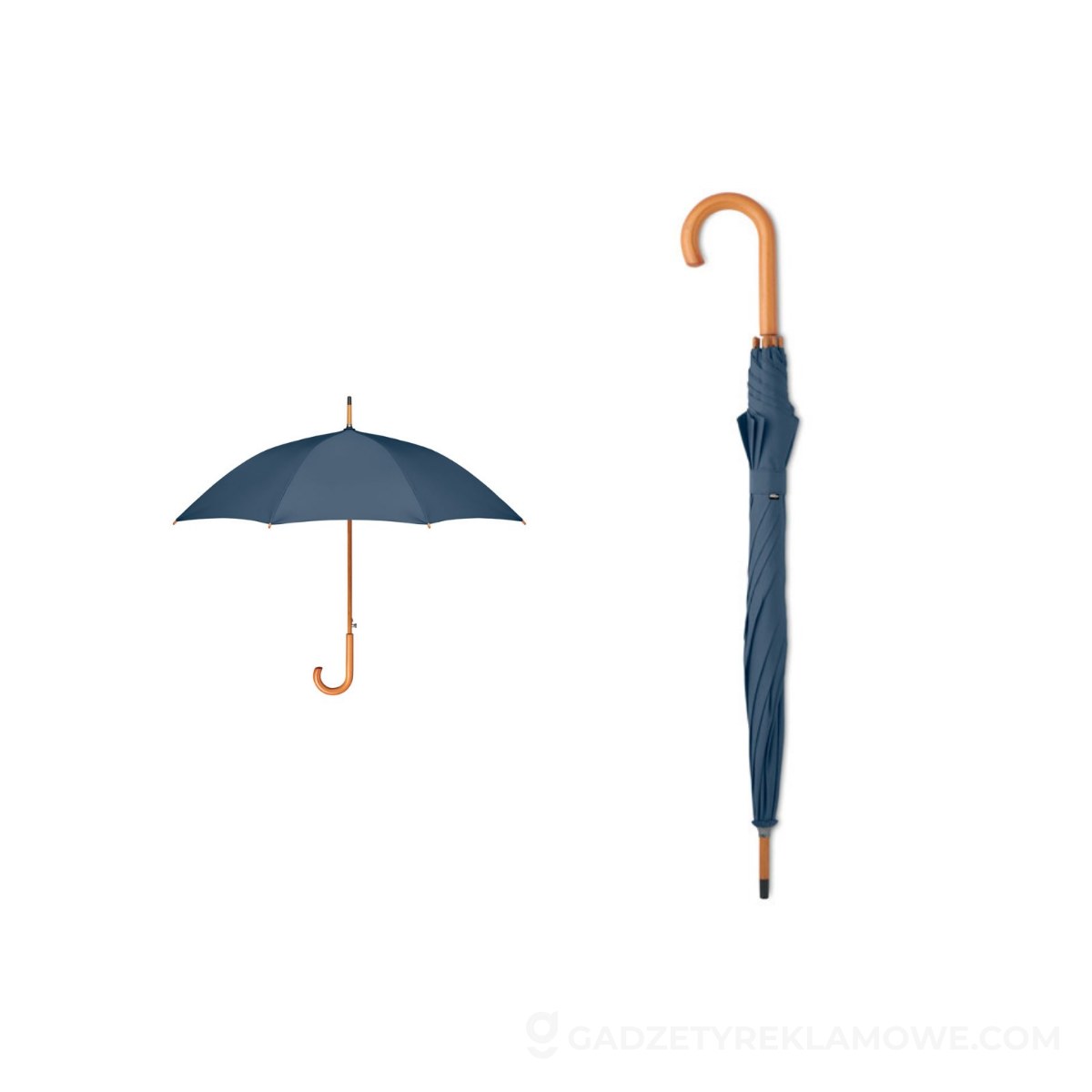 Parasol RPET CUMULI RPET - niebieski