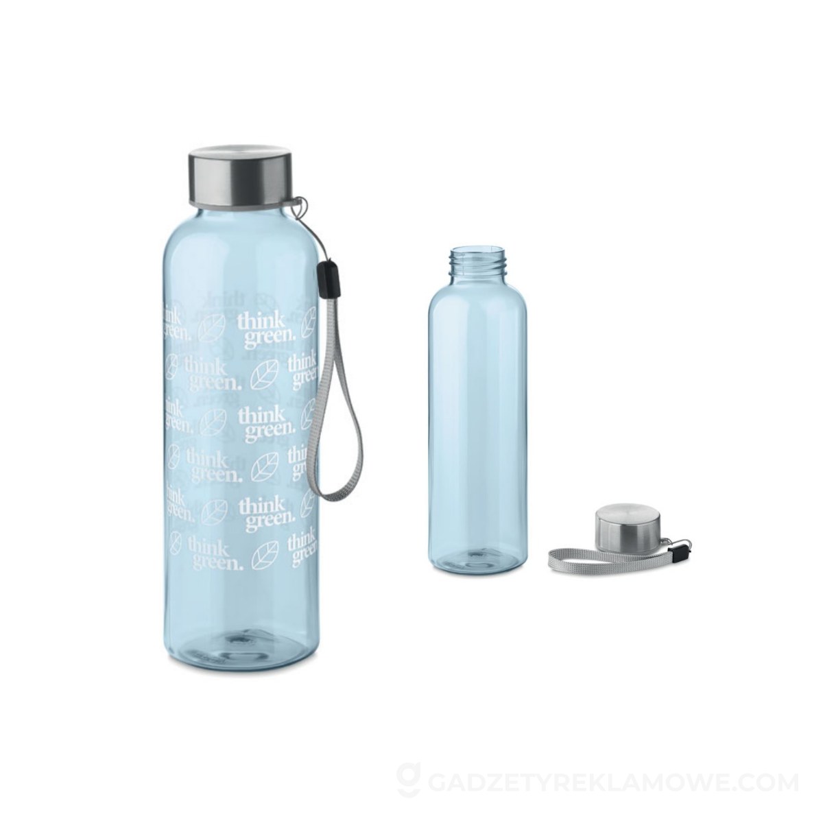 RPET bottle 500ml UTAH RPET - przezroczysta
