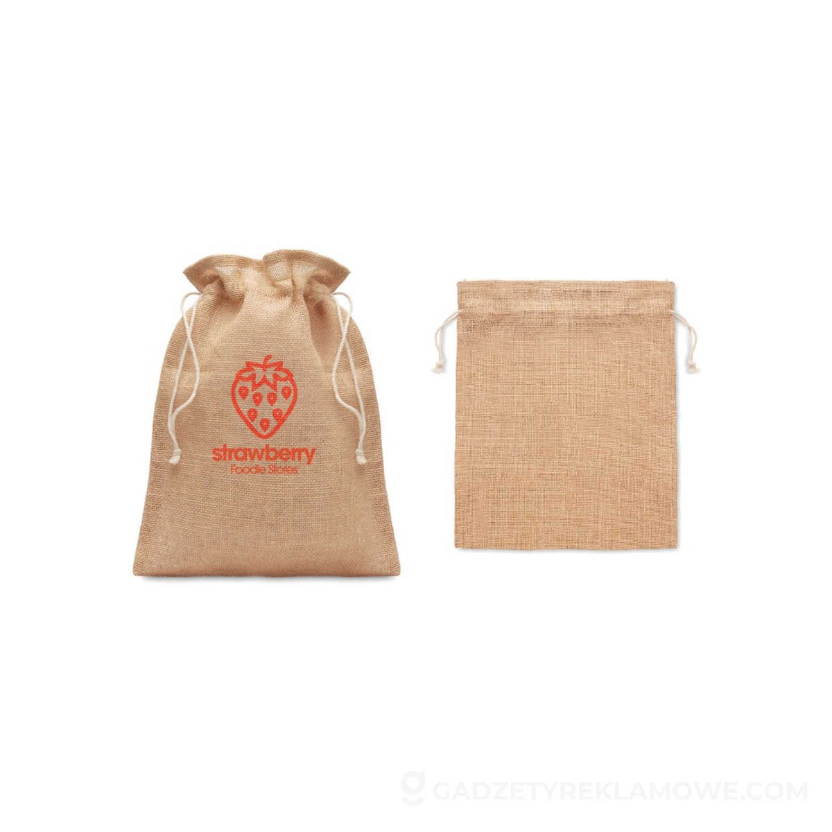 Torebka prezentowa z juty Jute Small - beżowa