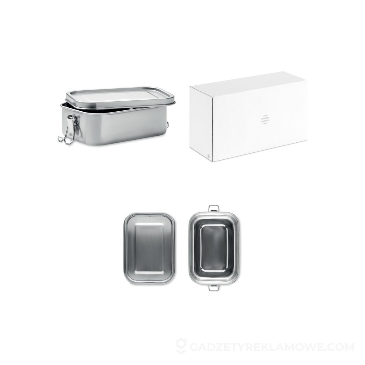 Lunchbox 750 ml CHAN LUNCHBOX - srebrny