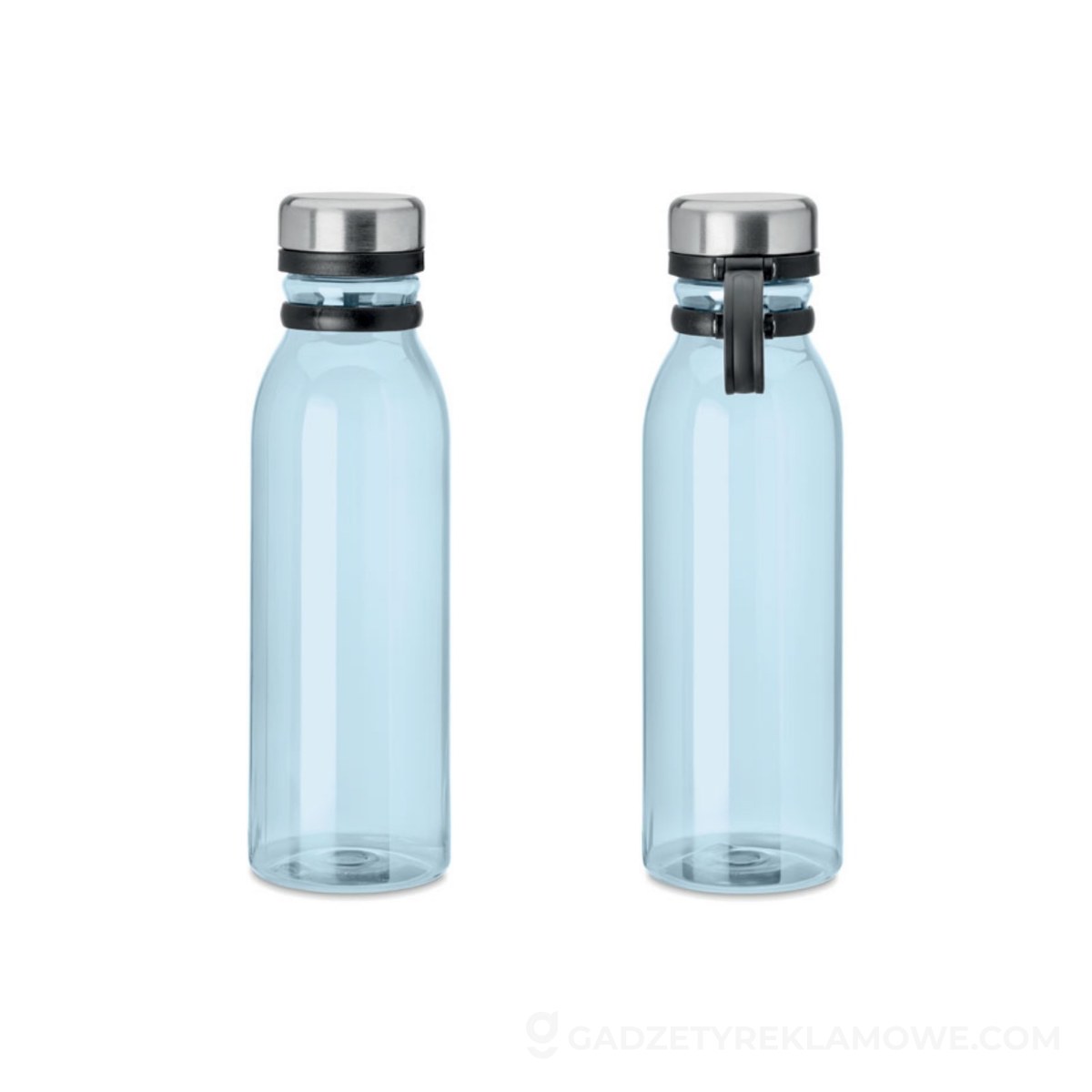 Gadżety reklamowe Ząbki 9 Butelka RPET 780 ml ICELAND RPET - przezroczysta niebieska