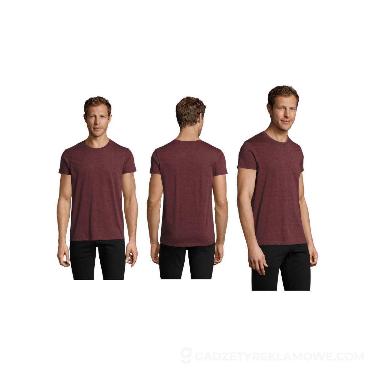REGENT FIT MĘSKI 150g REGENT FIT - Melanż Czerwonobrunatny - S
