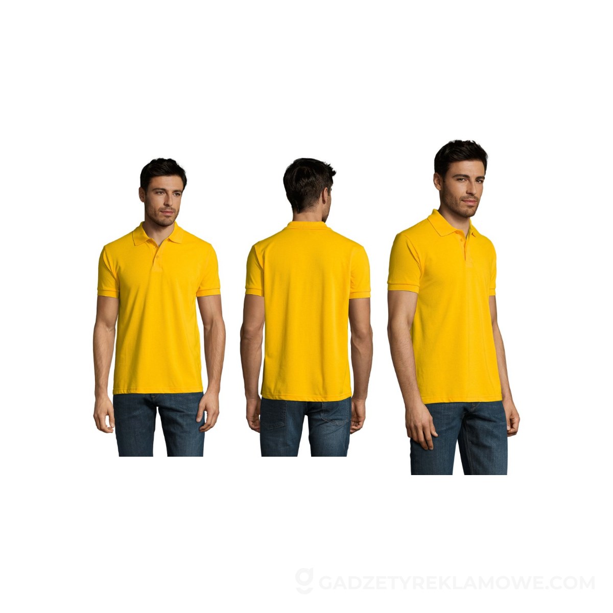 PRIME Męskie polo 200g PRIME MEN - Dorado - S