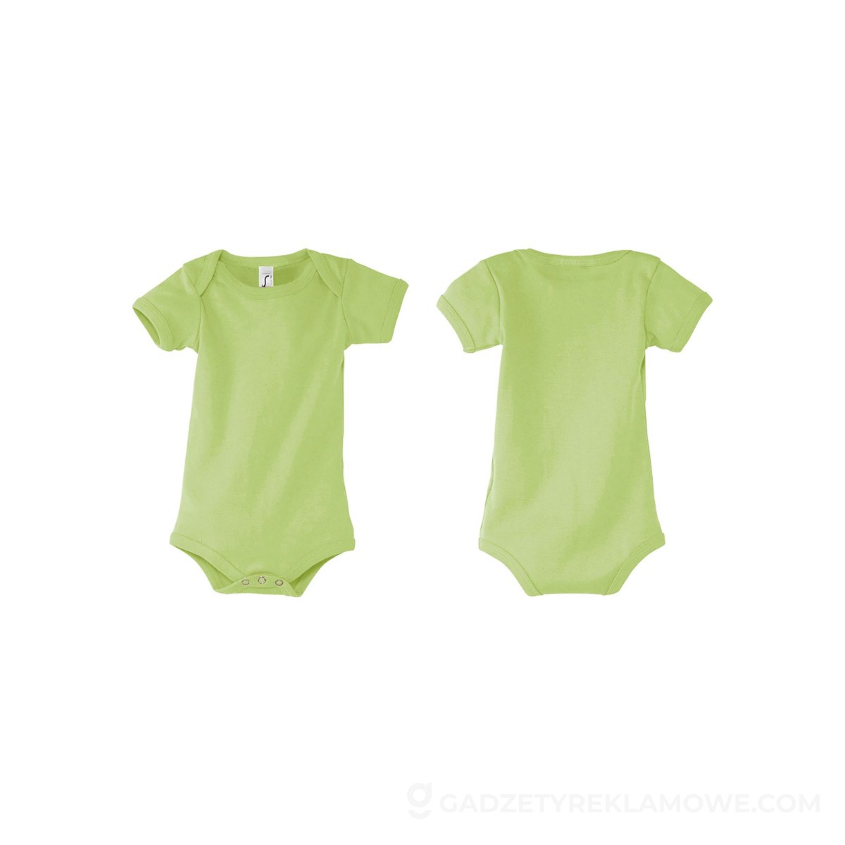 BAMBINO Dziecięce body 180g BAMBINO - Apple Green - M
