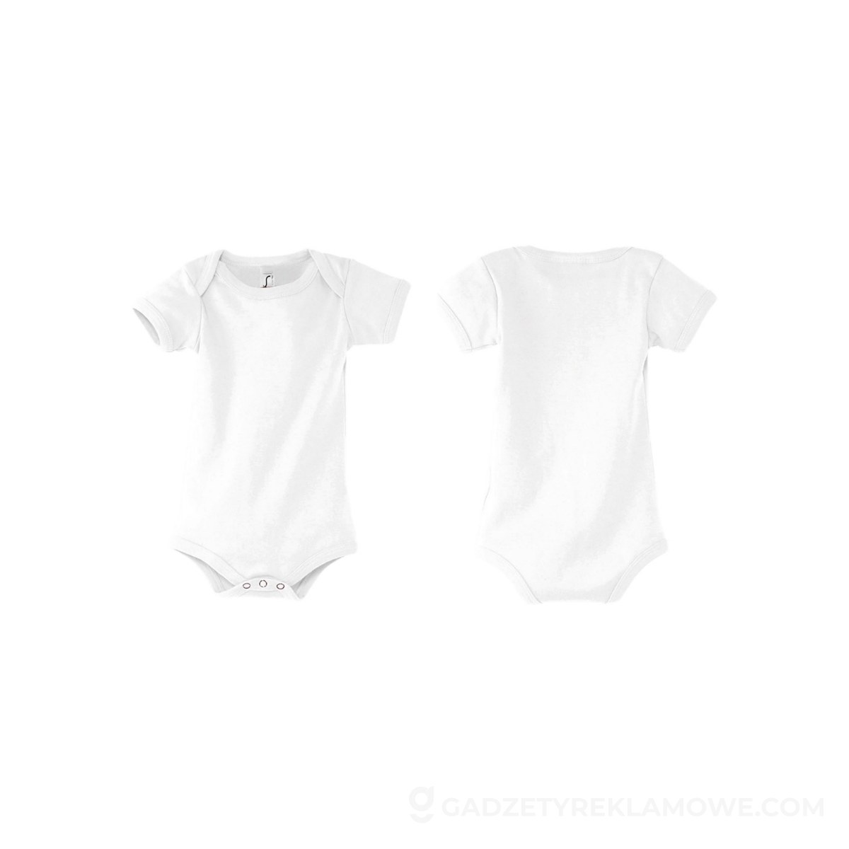 BAMBINO Dziecięce body 180g BAMBINO - Białe - M