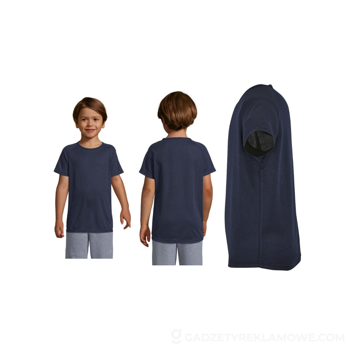 SPORTY Dziecięcy T-Shirt SPORTY KIDS - French Navy - 4XL