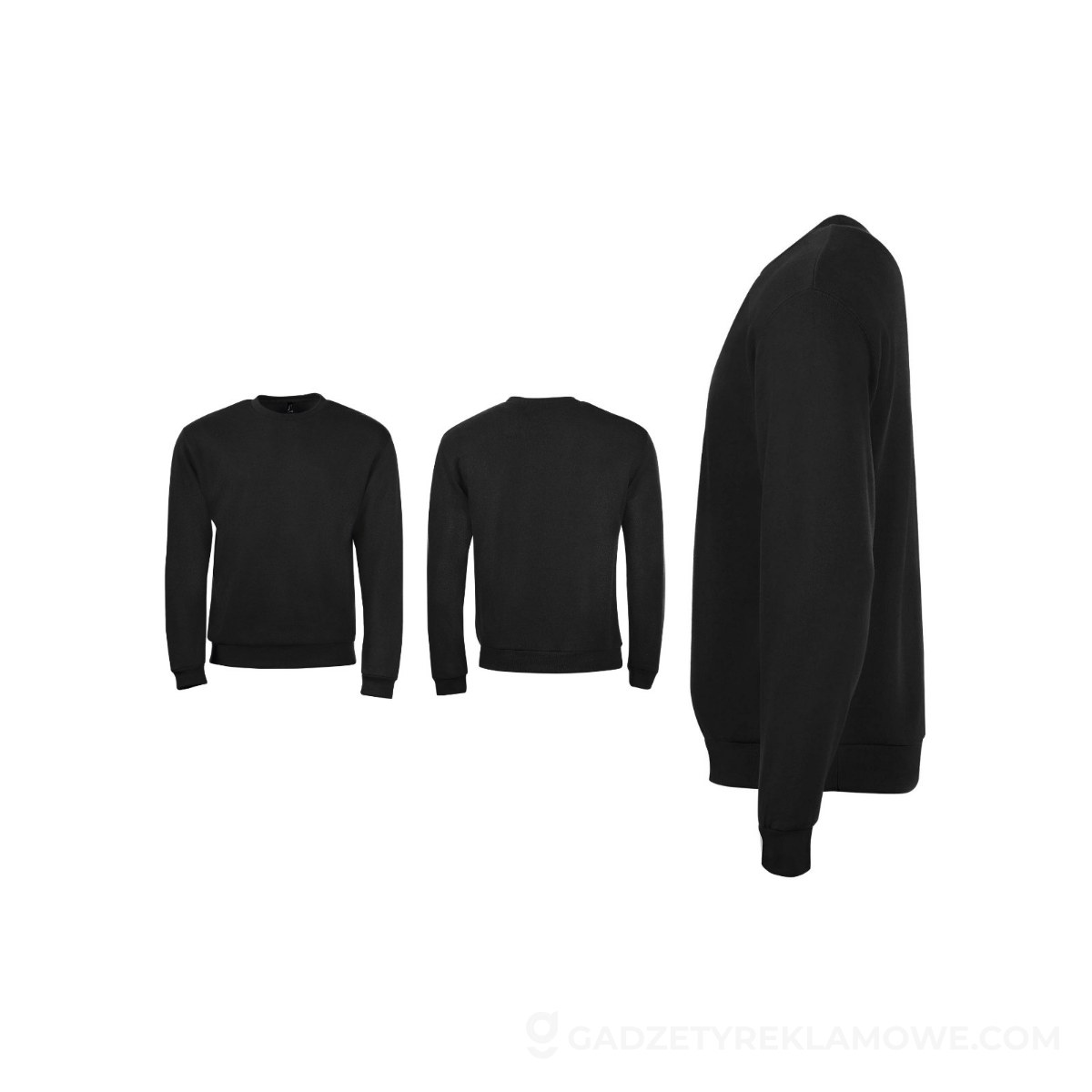 SPIDER Męska bluza 260g SPIDER - Czarna - M