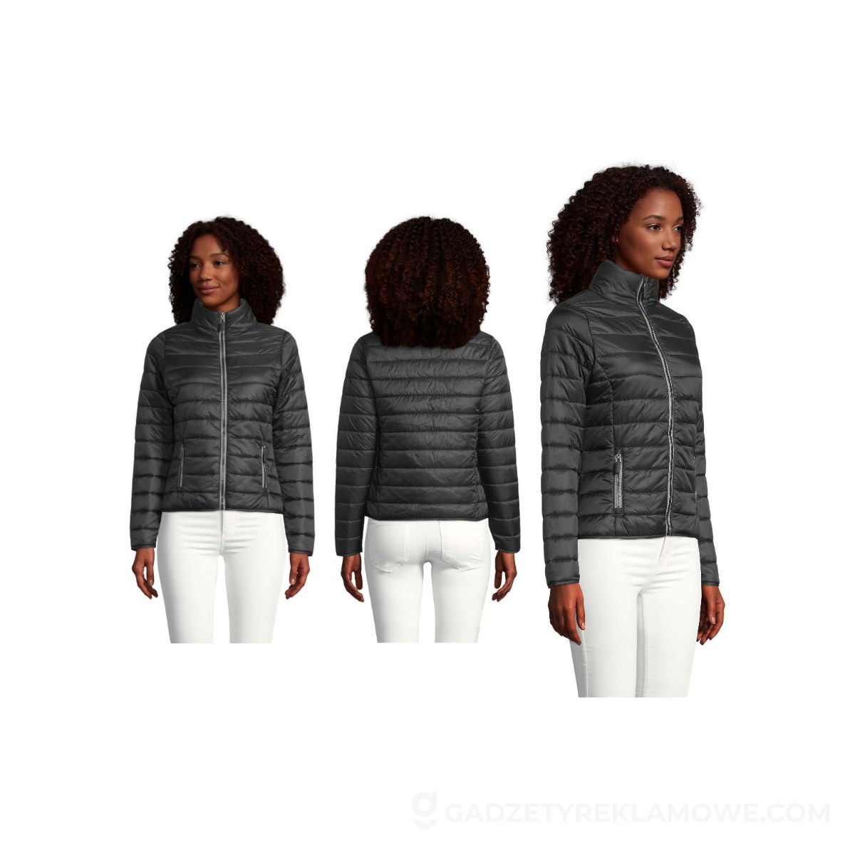 RIDE Damska kurtka 180g RIDE WOMEN - Czarna - XXL
