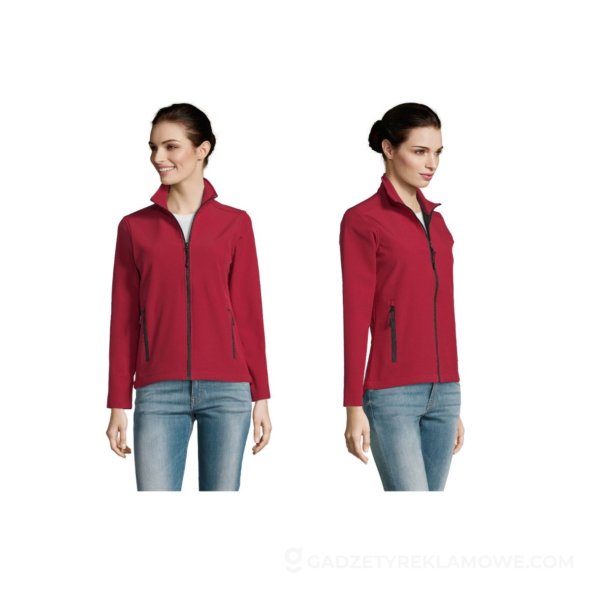 RACE Damskie Softsh. Kurtka RACE WOMEN - Peppr Red - L