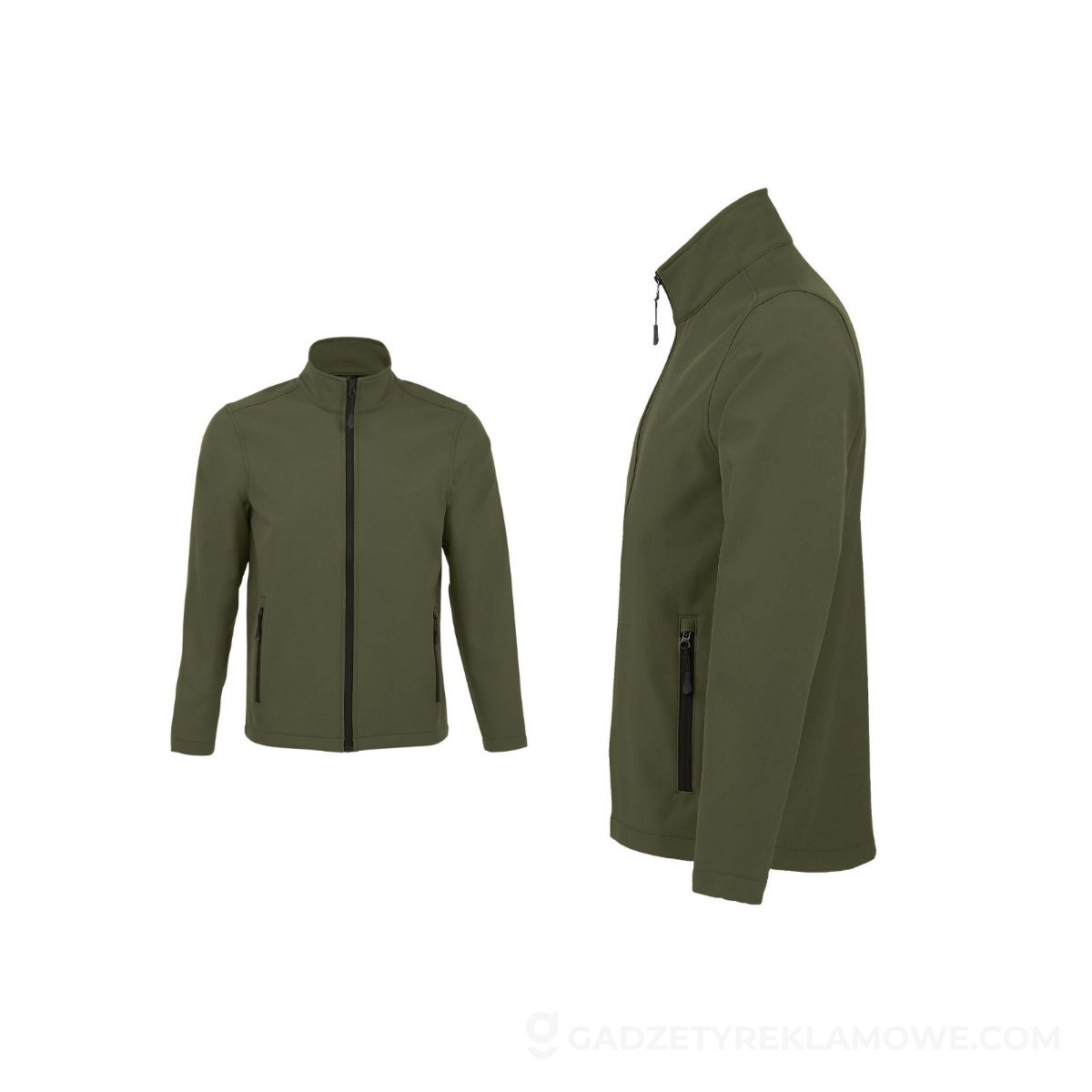 RACE męski softshell RACE MEN - Army - L