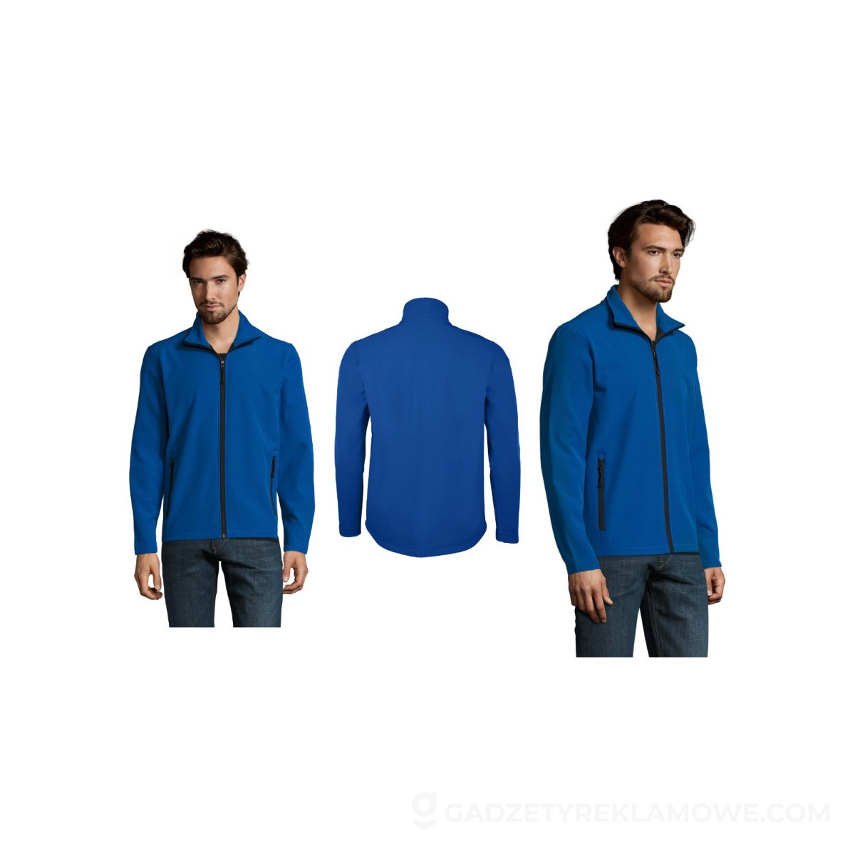 RACE męski softshell RACE MEN - Niebieski - XXL