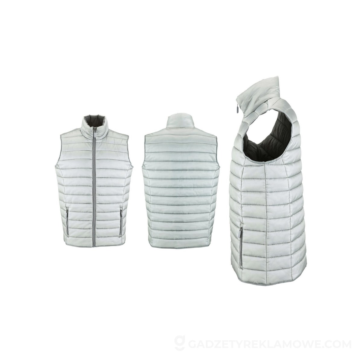 WAVE MEN Bezrękawnik WAVE MEN - Metal Grey - M