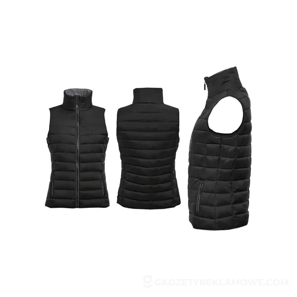 WAVE Damska kamizelka 180g WAVE WOMEN - Czarna - XXL