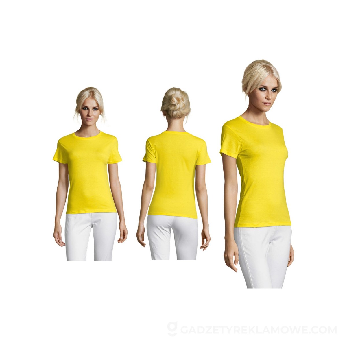 REGENT Damski T-Shirt 150g REGENT WOMEN - Lemona - L
