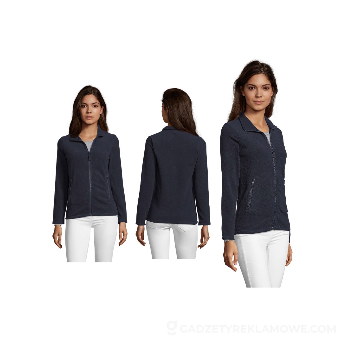 NORMAN DAMSKA POLAR 220 NORMAN WOMEN - Granatowa - XXL