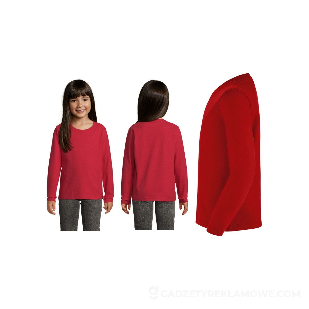 IMPERIAL dziecięca bluzka IMPERIAL LSL KIDS - Czerwona - XXL