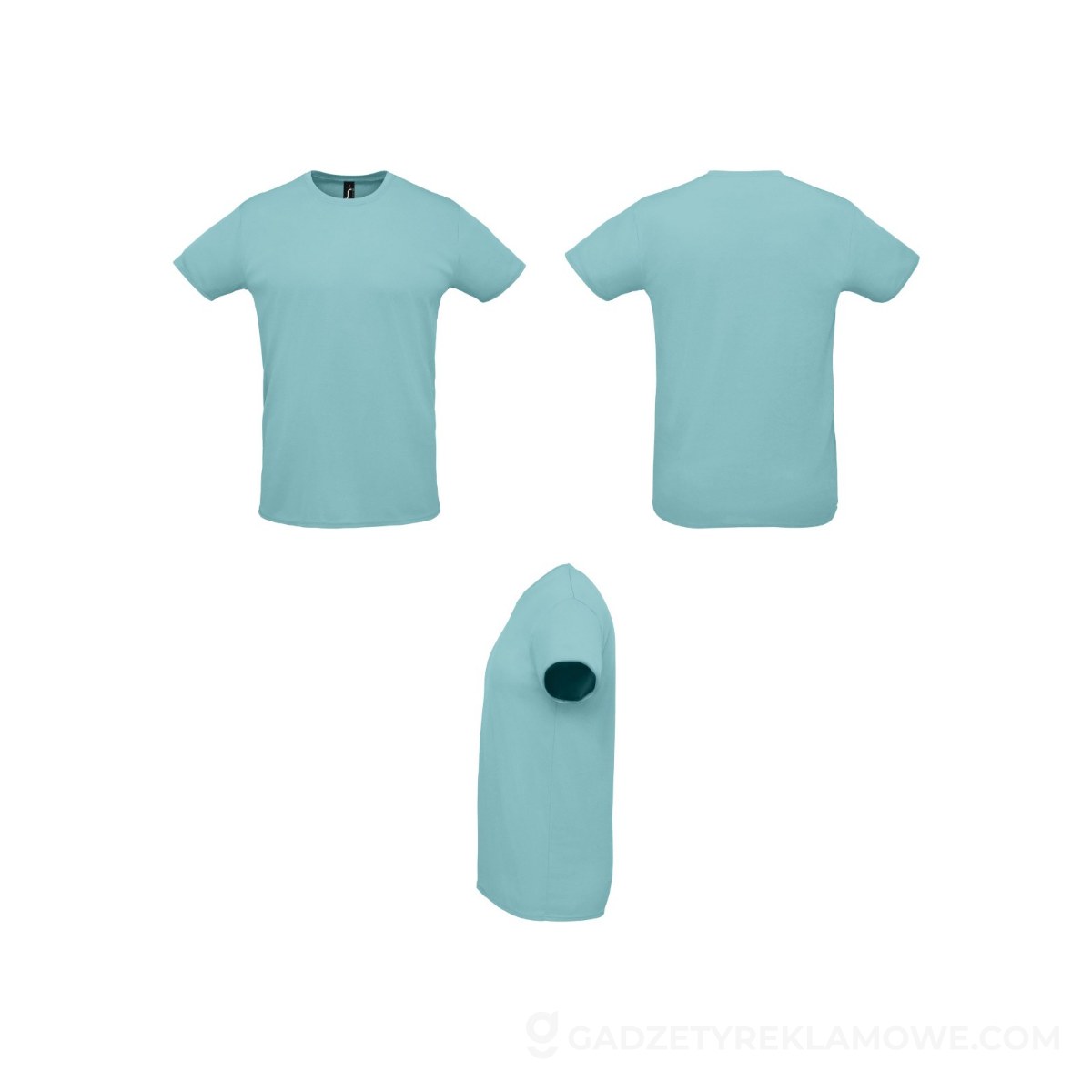 S02995-BP-XXL-wariantu-watermark SPRINT UNI T-SHIRT 130g SPRINT - Pool Blue - XXL