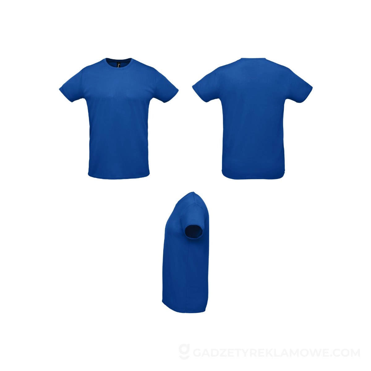 SPRINT UNI T-SHIRT 130g SPRINT - Niebieski - L
