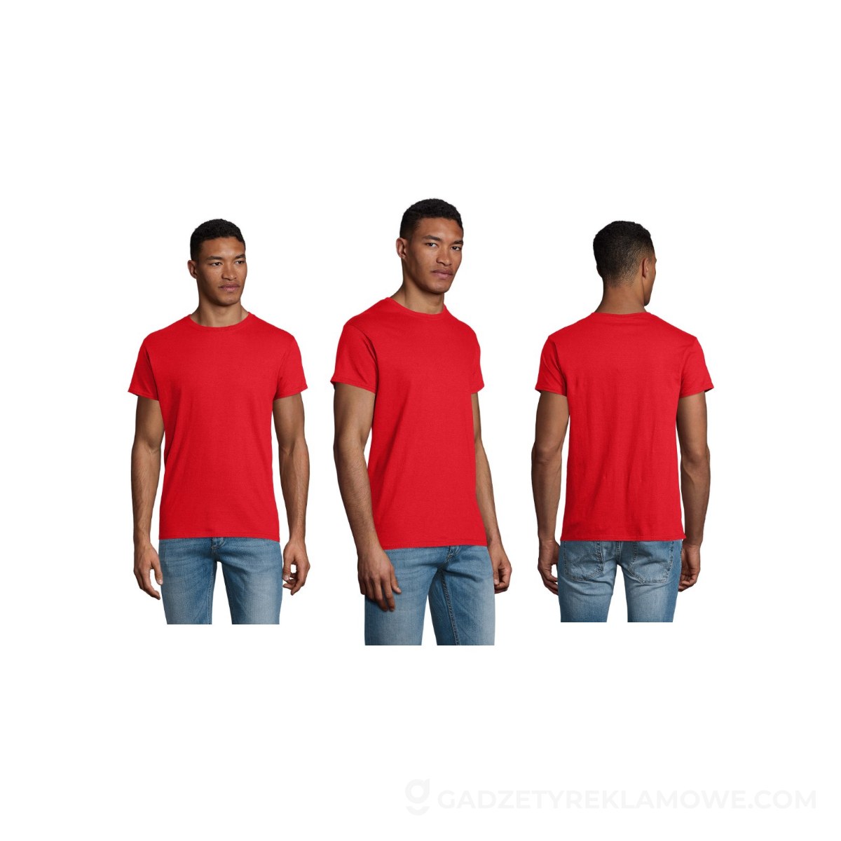 EPIC UNISEX T-SHIRT 140g EPIC - Czerwony - XL