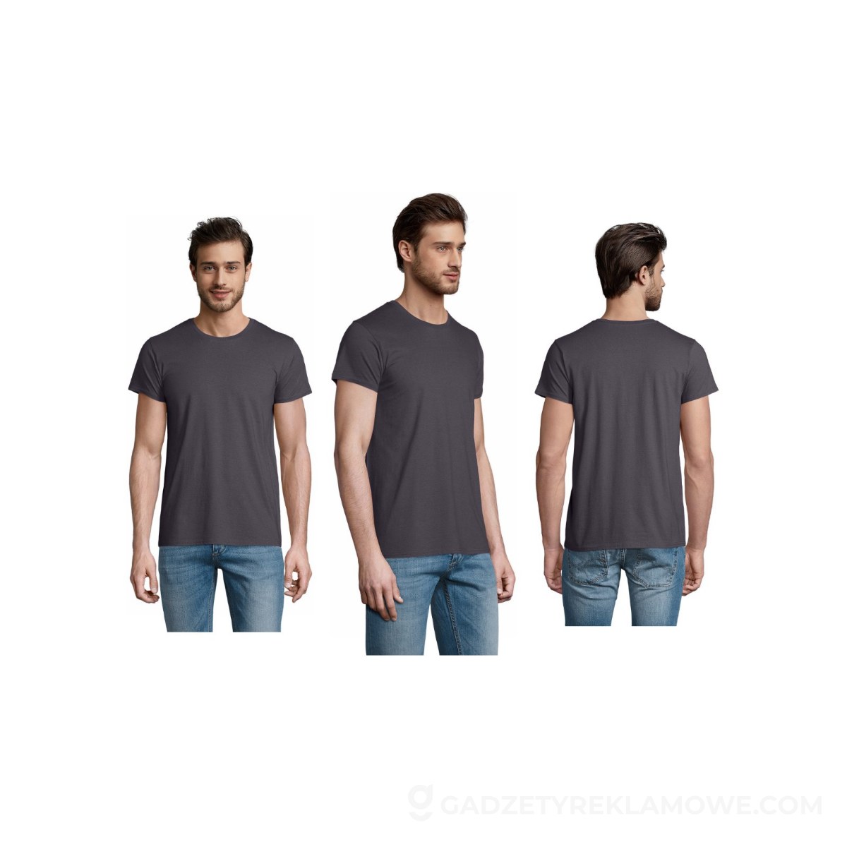 S03565-MU-XXL-wariantu-watermark Koszulka męska PIONEER 175g PIONEER MEN - Mysi Szary - XXL