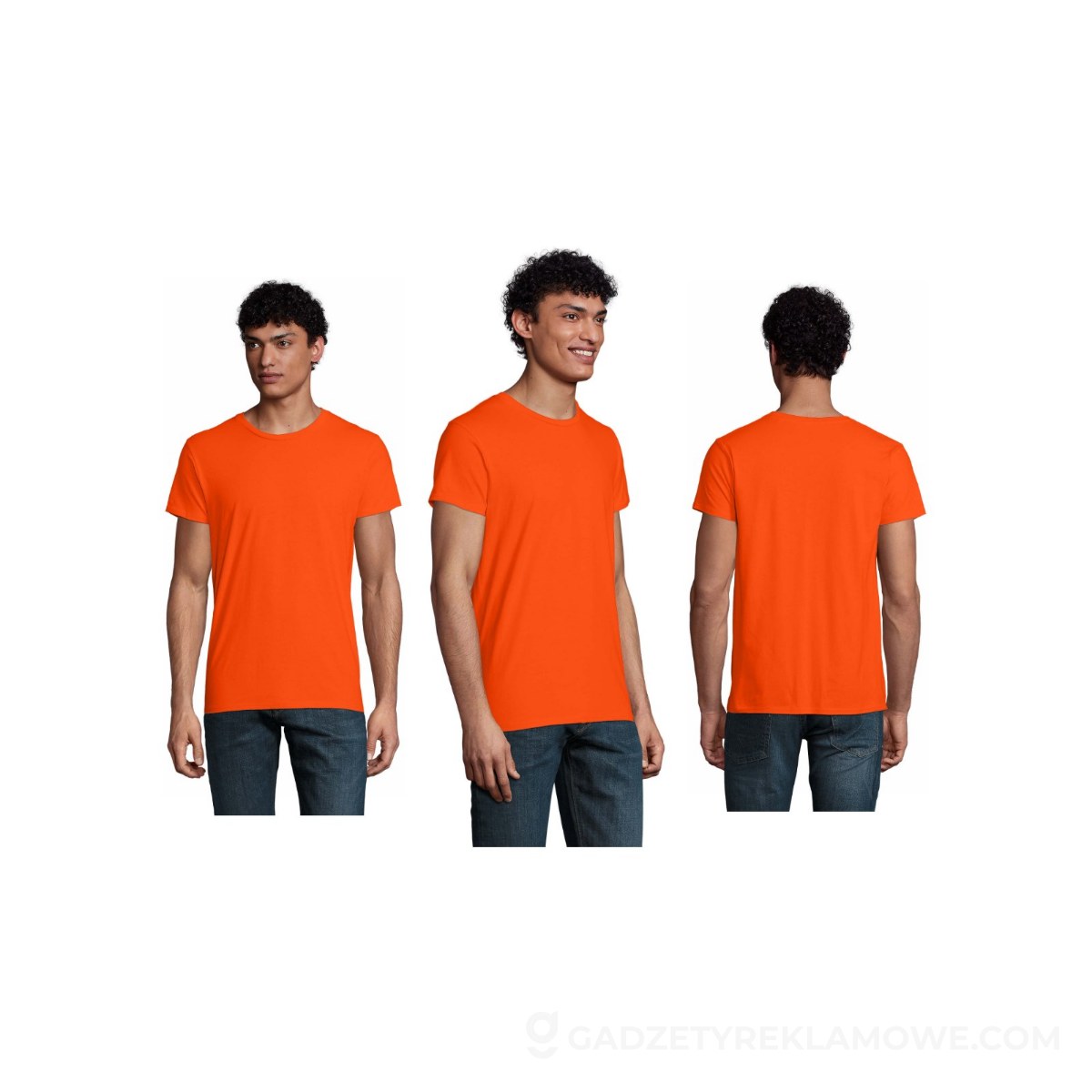 S03565-OR-3XL-wariantu-watermark Koszulka męska PIONEER 175g PIONEER MEN - pomarańczowa - 3XL