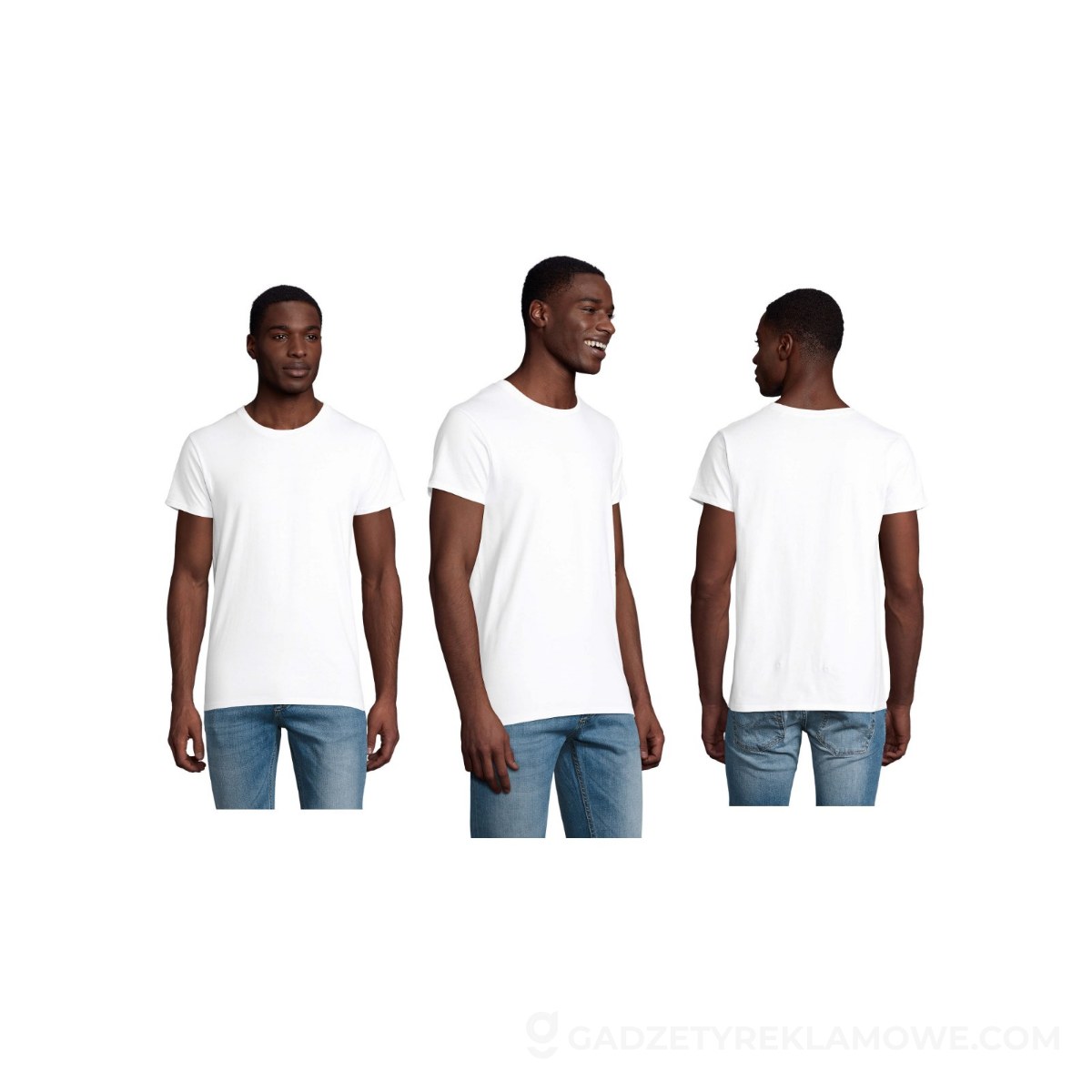S03565-WH-XXL-wariantu-watermark Koszulka męska PIONEER 175g PIONEER MEN - Biała - XXL