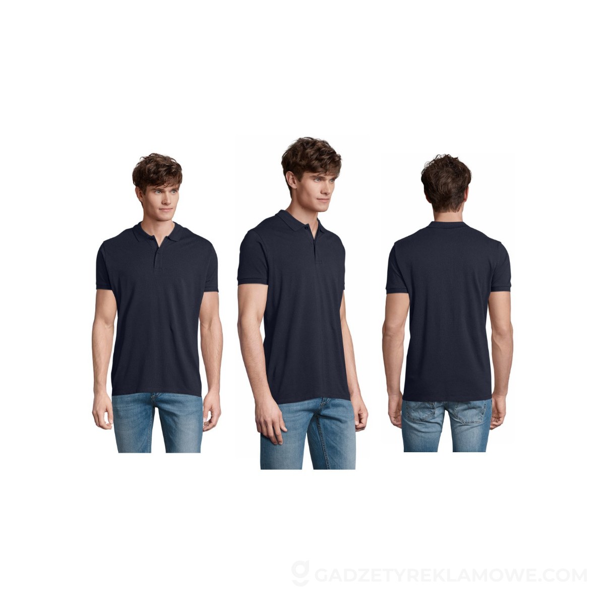 PLANET MEN polo 170g PLANET MEN - French Navy - XXL