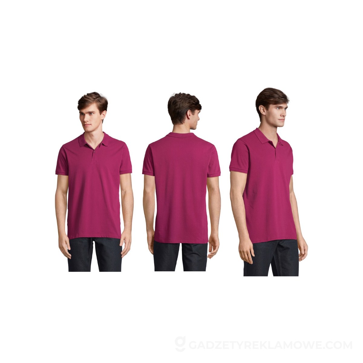 PLANET MEN polo 170g PLANET MEN - Astral Purple - XL