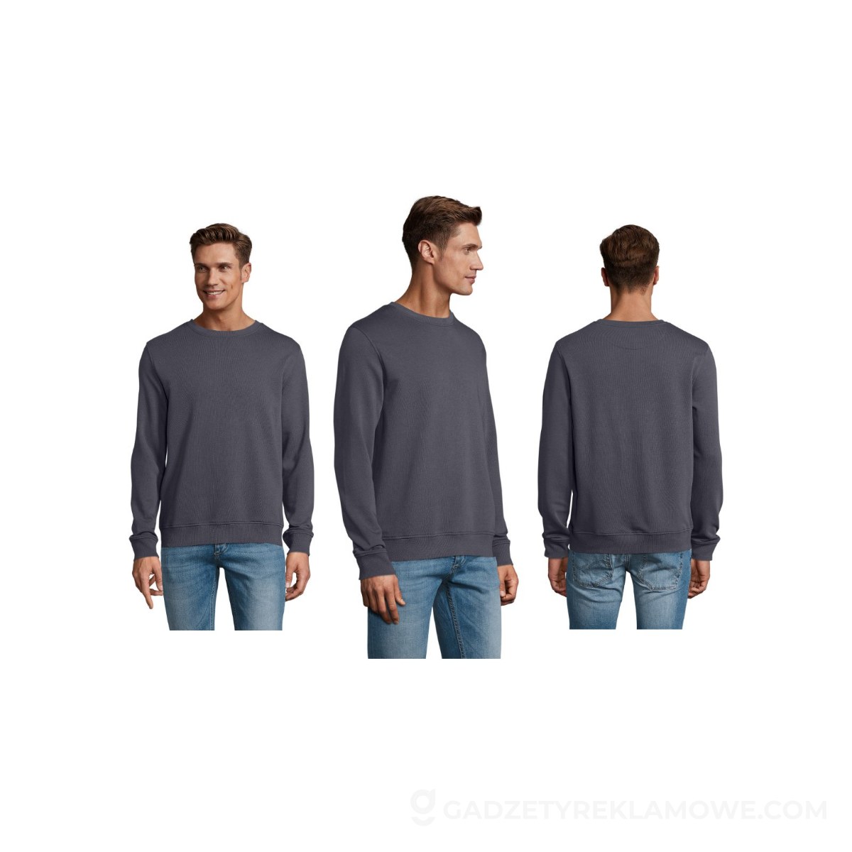 KOMET SWEATER 280g COMET - Deep Charcoal Grey - XXL