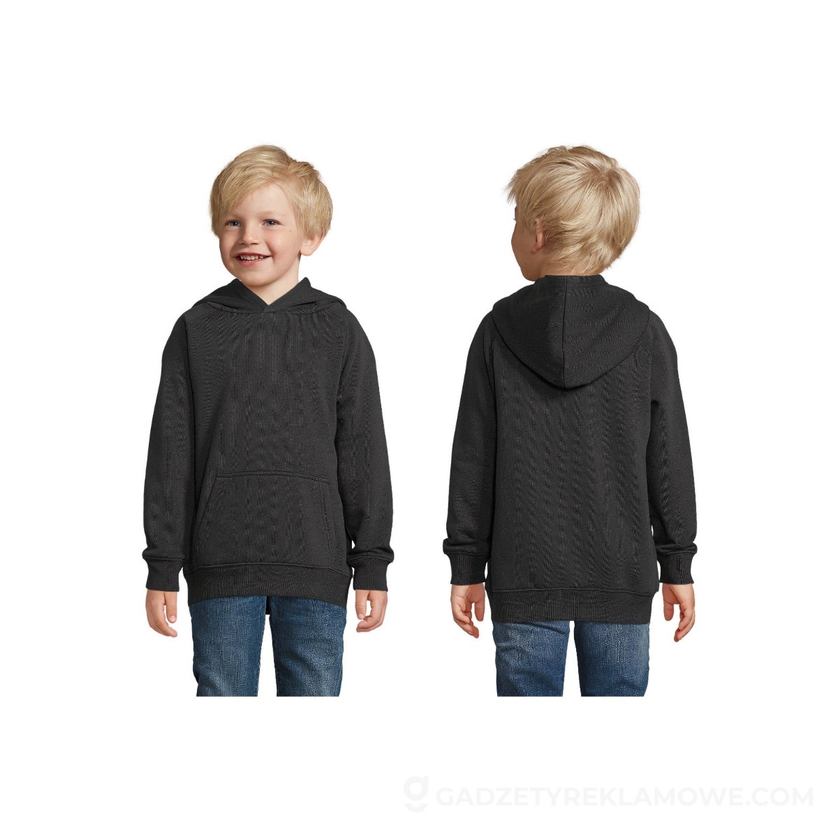 STELLAR BLUZA DZIECIĘCA STELLAR KIDS - Czarna - XXL
