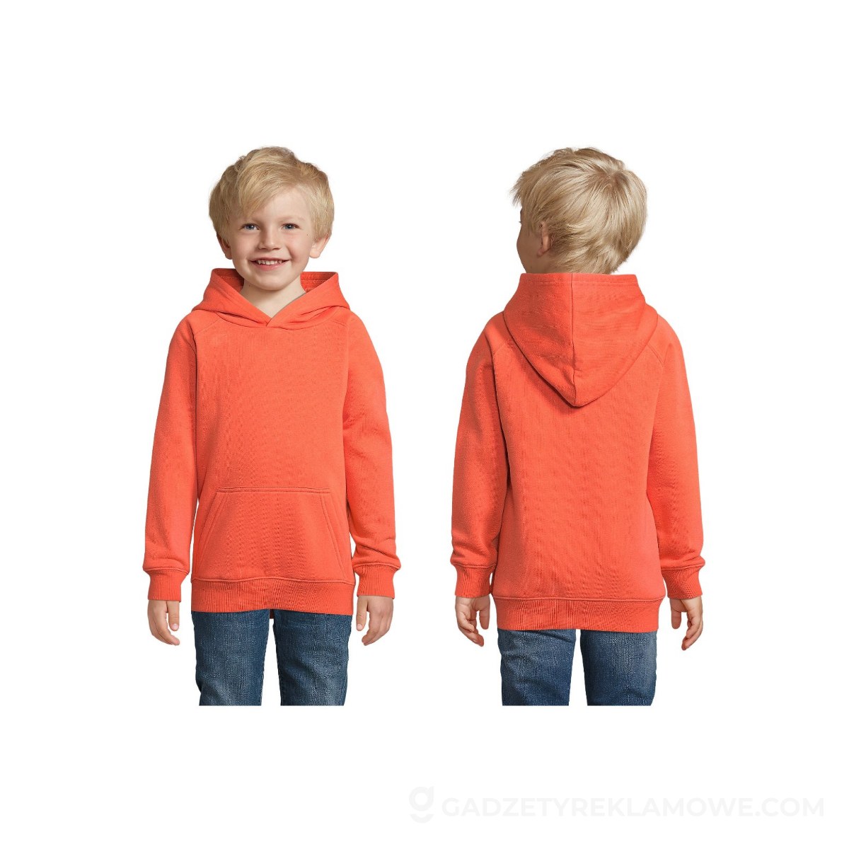 STELLAR BLUZA DZIECIĘCA STELLAR KIDS - Burnt Orange - 4XL