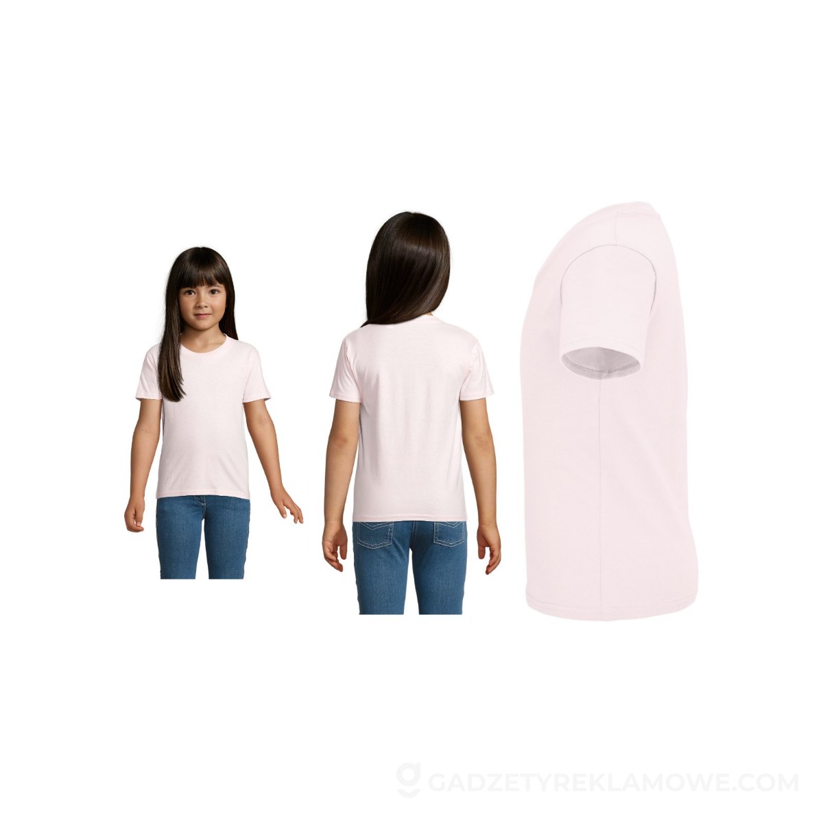 PIONEER Dziecięcy T-SHIRT PIONEER KIDS - Pale Pink - 4XL