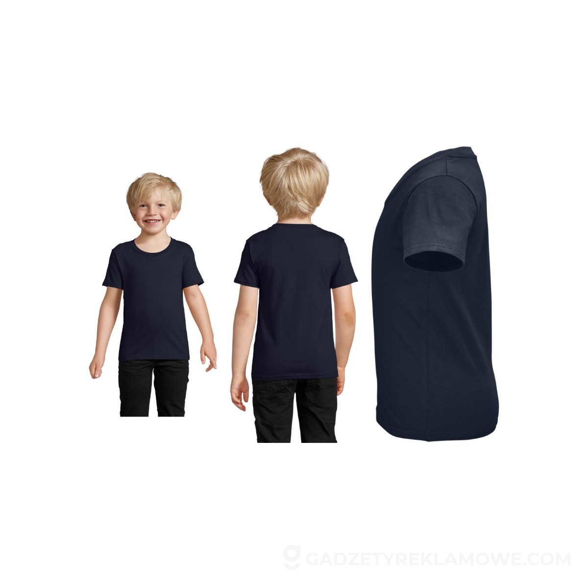 CRUSADER Dziecięcy T-SHIRT CRUSADER KIDS - French Navy - XL