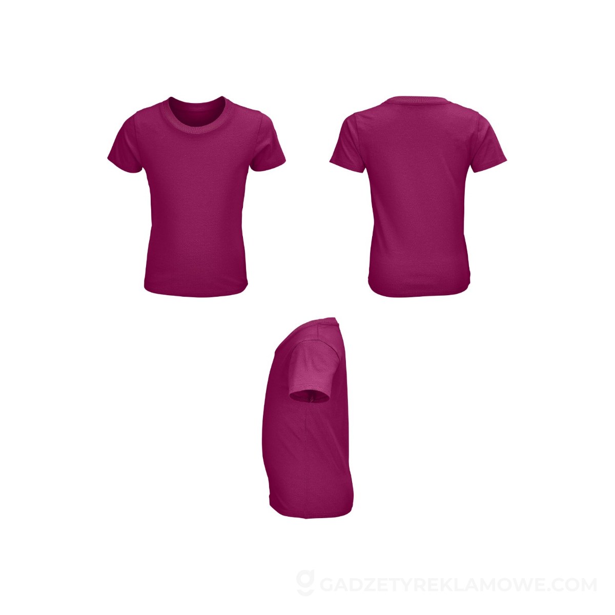CRUSADER Dziecięcy T-SHIRT CRUSADER KIDS - Fuchsia - M