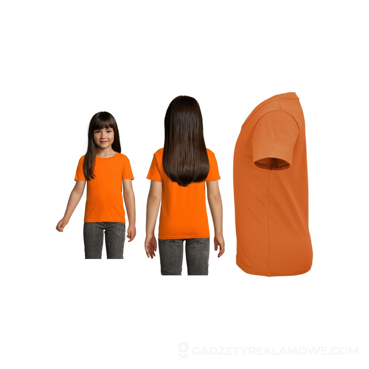 CRUSADER Dziecięcy T-SHIRT CRUSADER KIDS - Pomarańczowy - L
