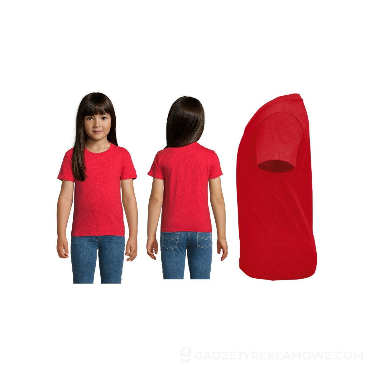 CRUSADER Dziecięcy T-SHIRT CRUSADER KIDS - Czerwony - XXL