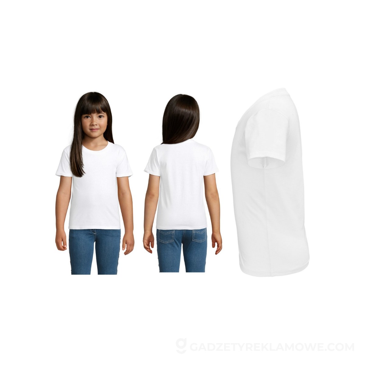 CRUSADER Dziecięcy T-SHIRT CRUSADER KIDS - Biały - XXL