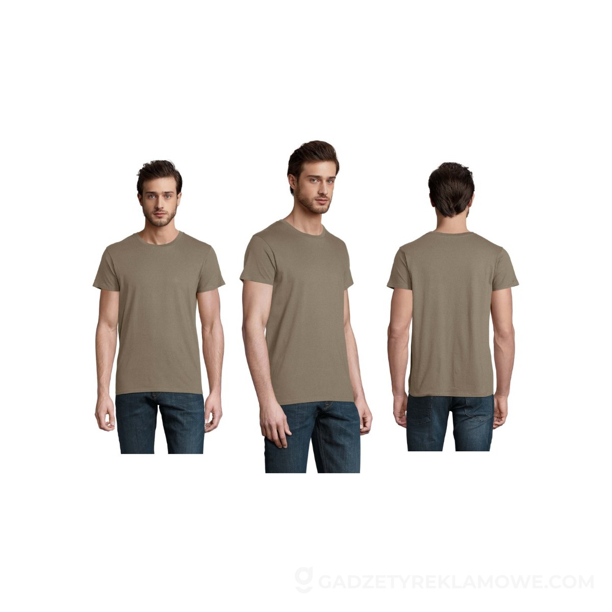 CRUSADER Koszulka męska 150 CRUSADER MEN - khaki - XS