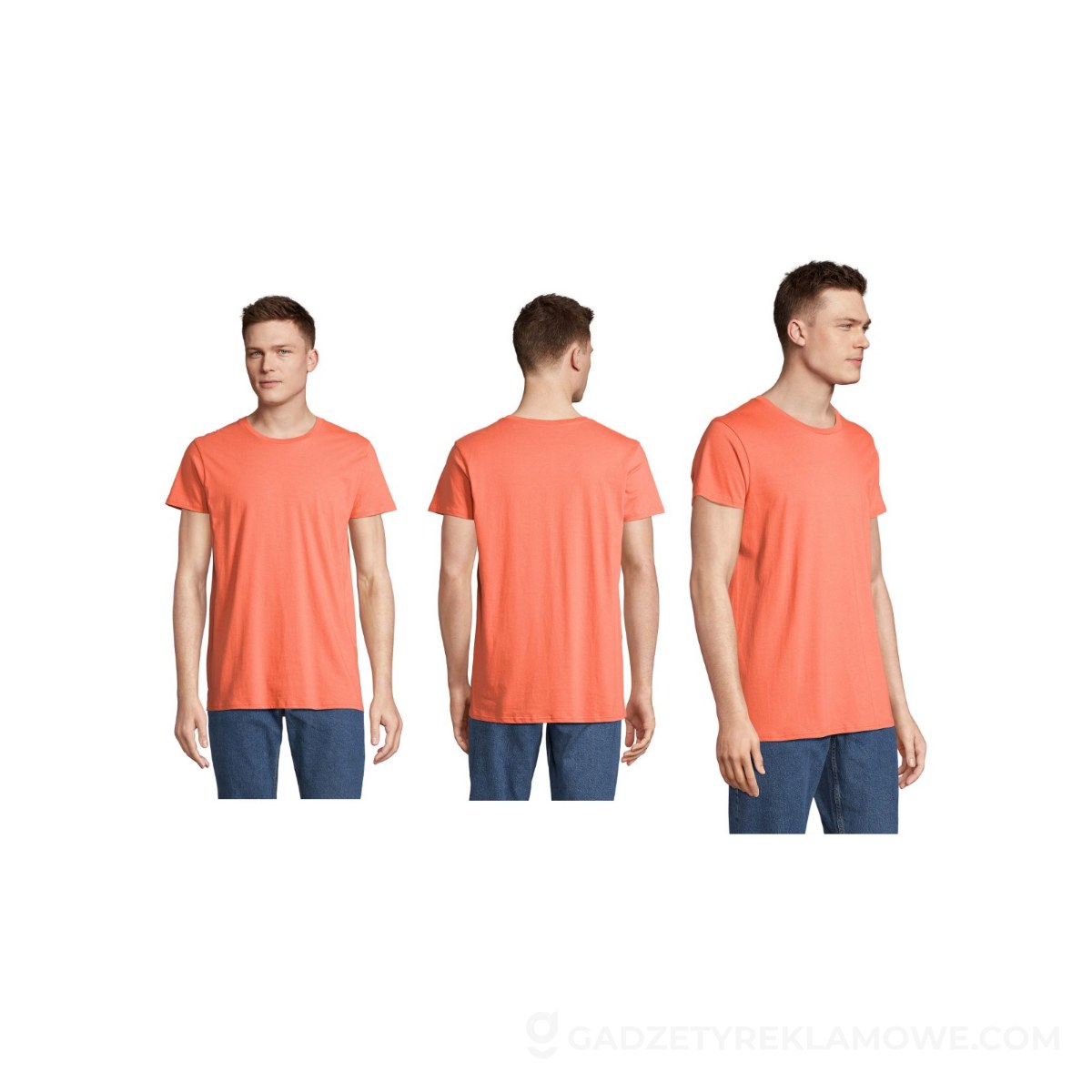 S03582-PO-XXL-wariantu-watermark CRUSADER Koszulka męska 150 CRUSADER MEN - Pop Orange - XXL